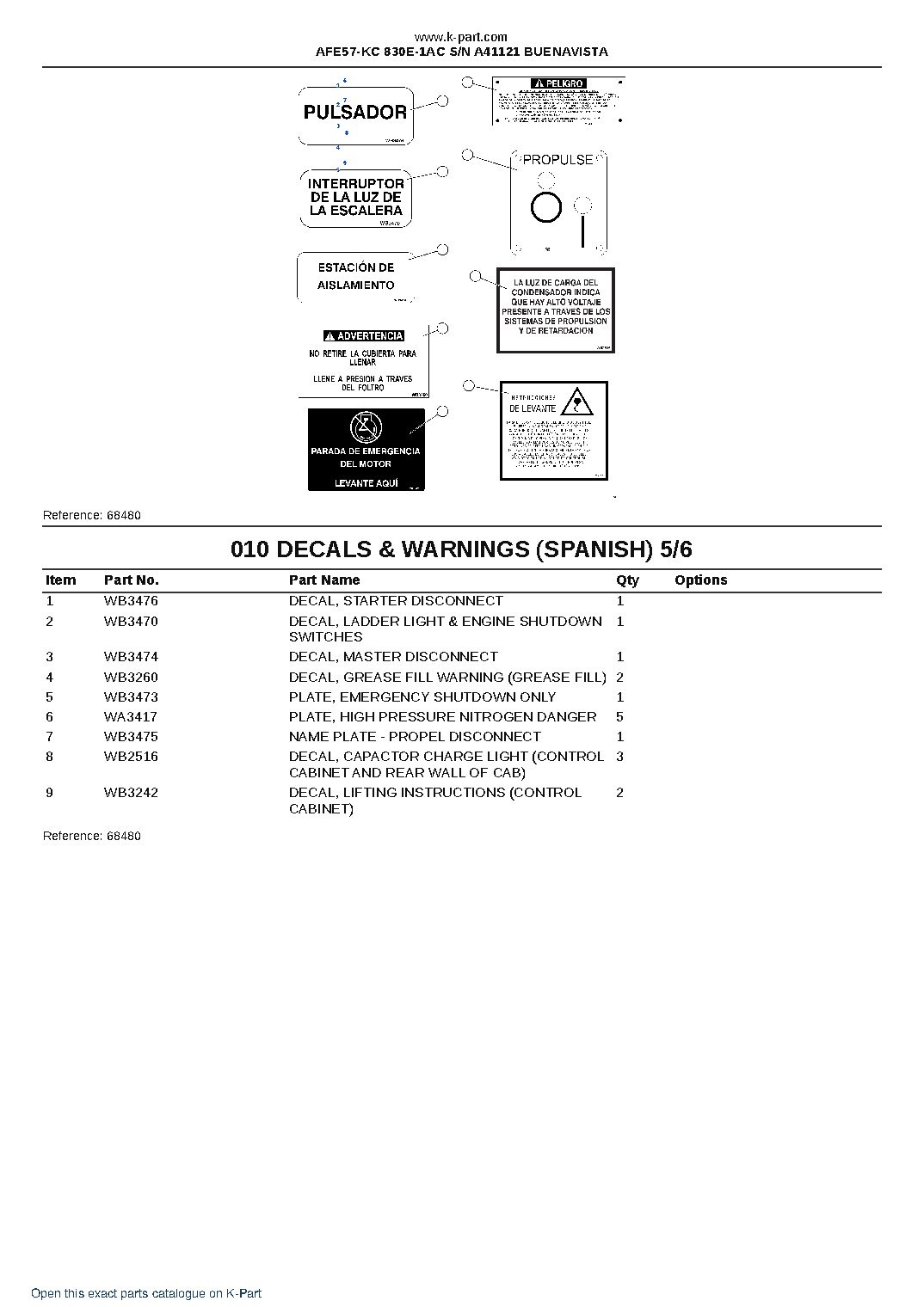 AFE57-KC 830E-1AC S/N A41121 BUENAVISTA – sample page 5 AFE57-KC 830E-1AC S/N A41121 BUENAVISTA – sample page 5