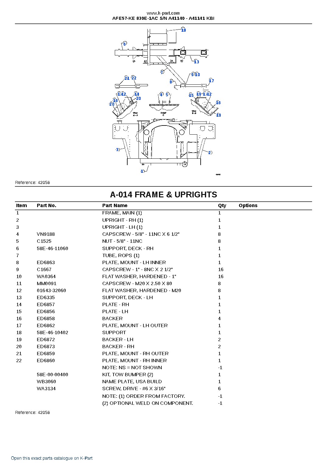 AFE57-KE 830E-1AC S/N A41140 – A41141  KBI – sample page 7