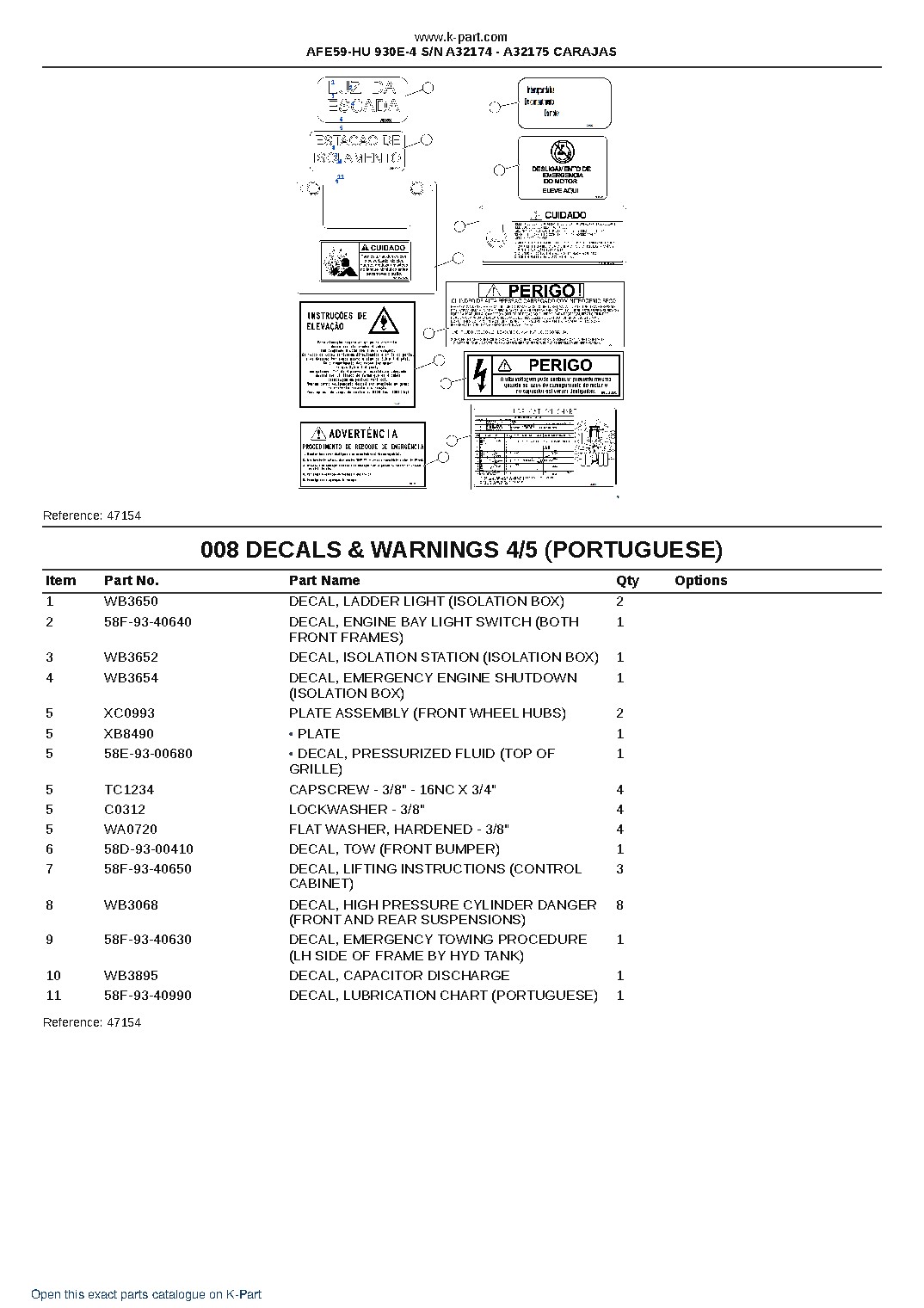 AFE59-HU 930E-4 S/N A32174 – A32175 CARAJAS – sample page 4 AFE59-HU 930E-4 S/N A32174 – A32175 CARAJAS – sample page 4