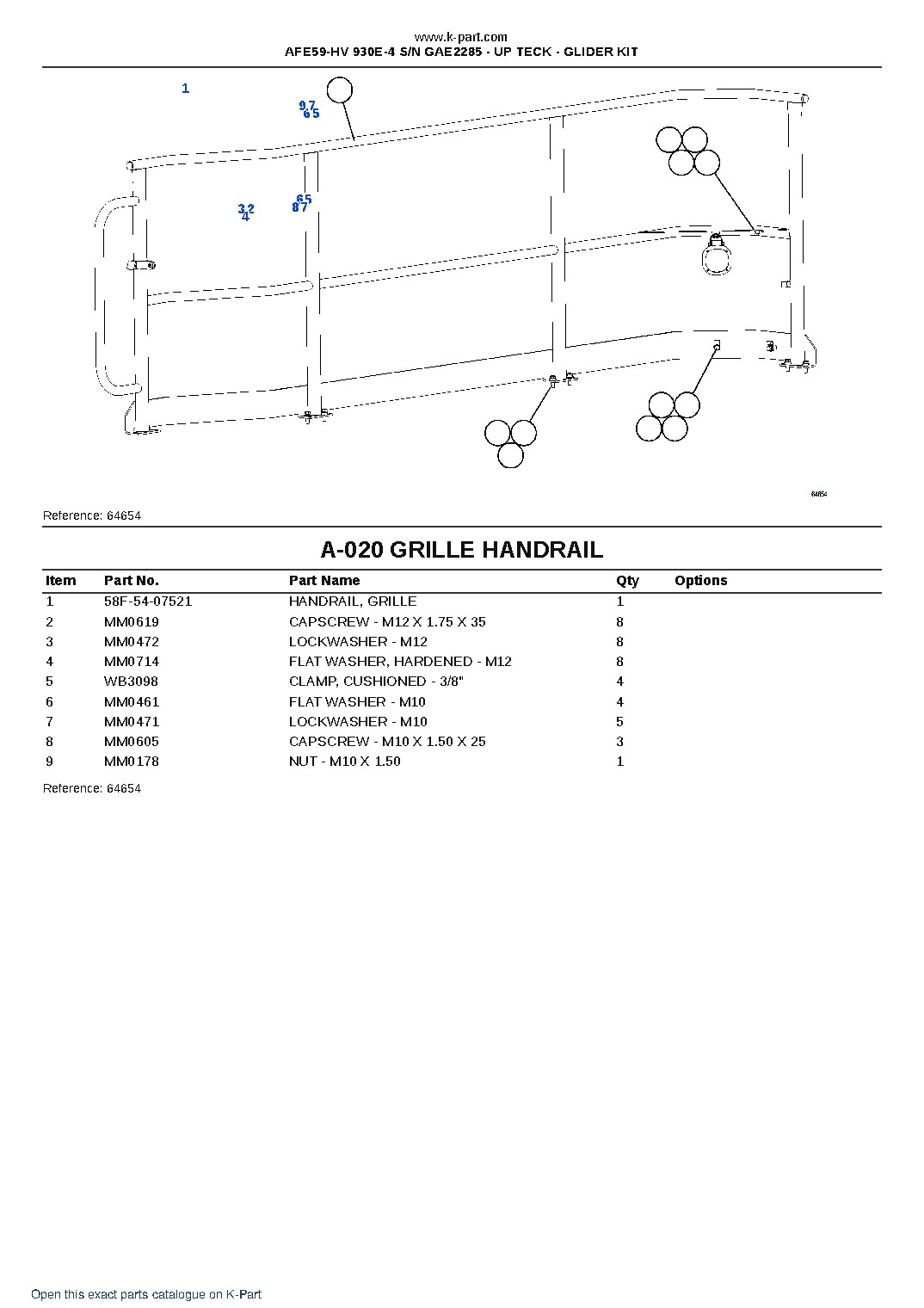 AFE59-HV 930E-4 S/N GAE2285 – UP TECK – GLIDER KIT – sample page 10 AFE59-HV 930E-4 S/N GAE2285 – UP TECK – GLIDER KIT – sample page 10