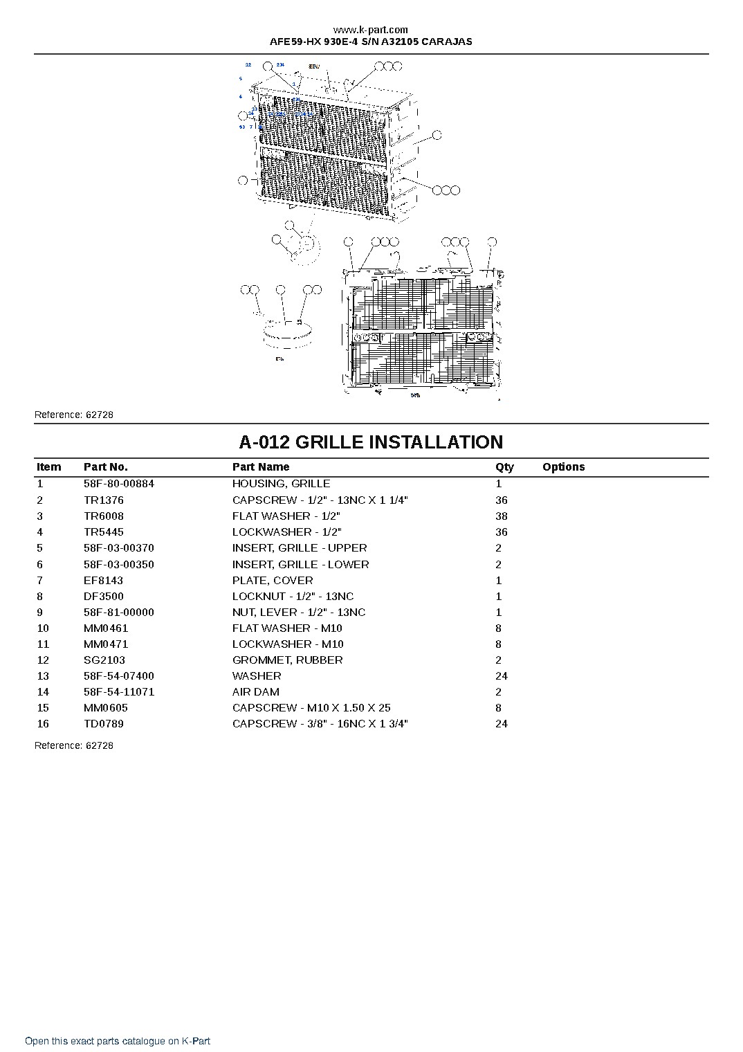 AFE59-HX 930E-4 S/N A32105  CARAJAS – sample page 6