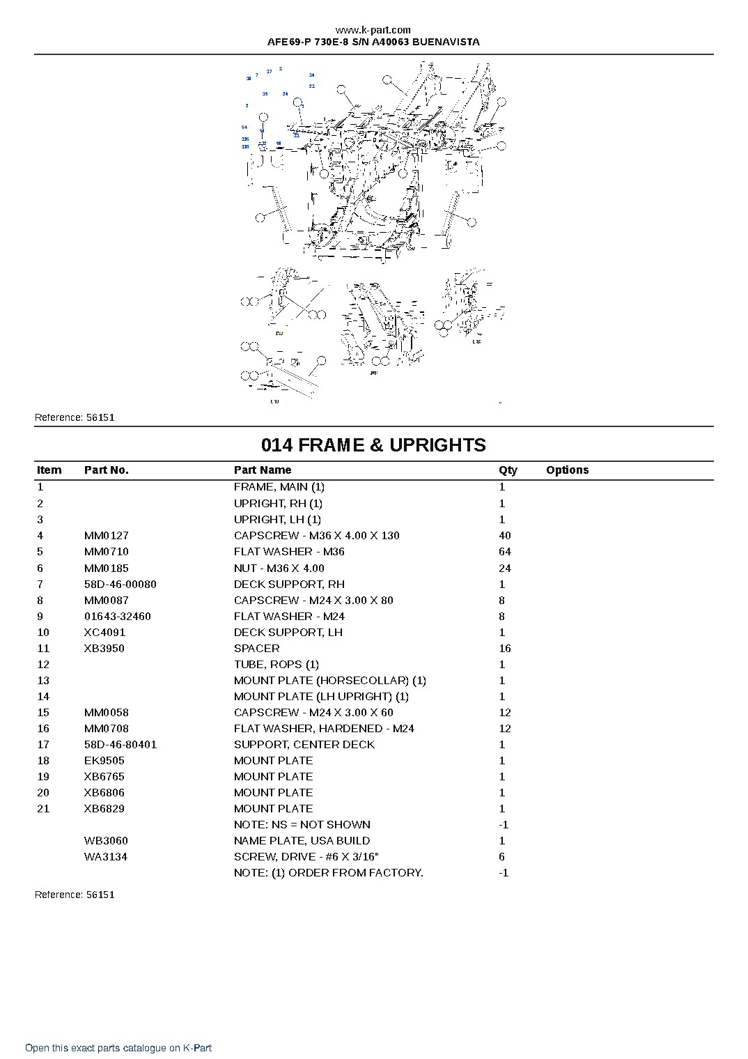 AFE69-P 730E-8 S/N A40063  BUENAVISTA – sample page 7