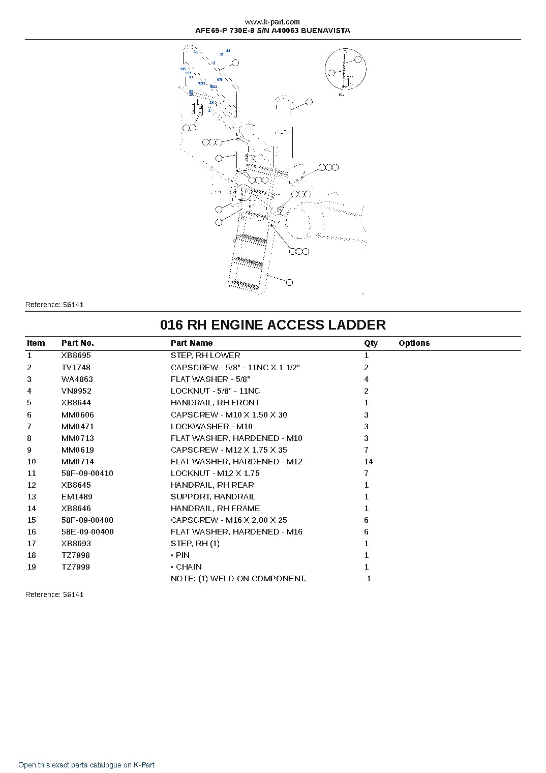 AFE69-P 730E-8 S/N A40063  BUENAVISTA – sample page 8