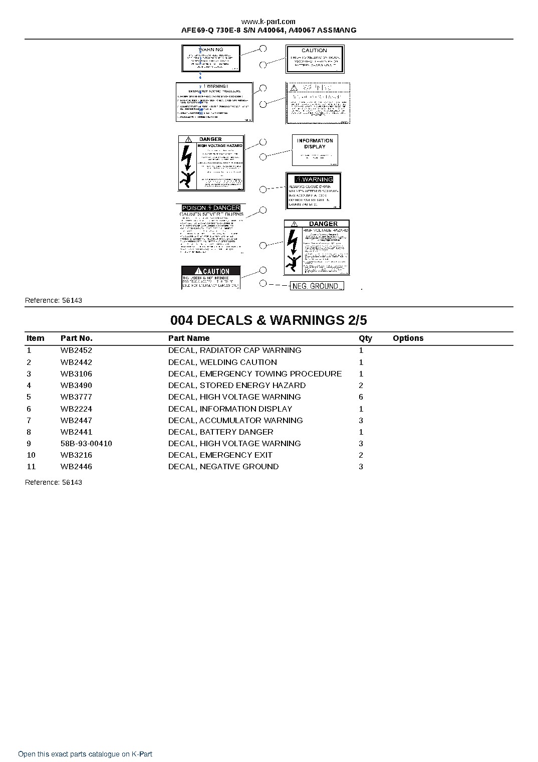 AFE69-Q 730E-8 S/N A40064, A40067  ASSMANG – sample page 2