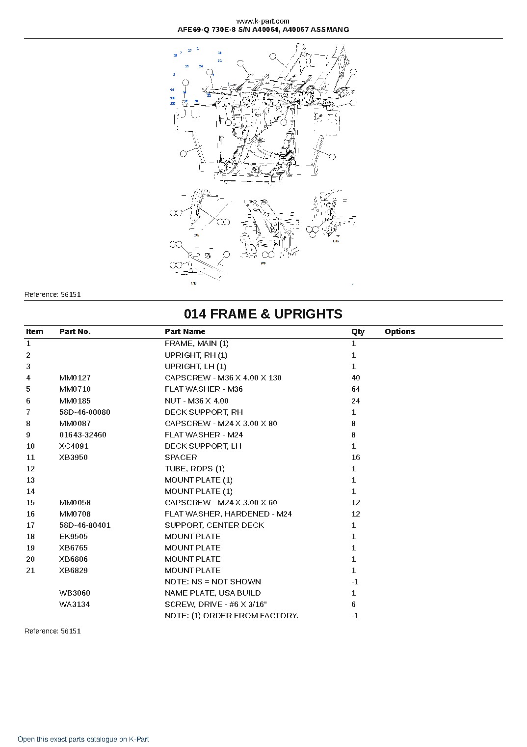 AFE69-Q 730E-8 S/N A40064, A40067  ASSMANG – sample page 7
