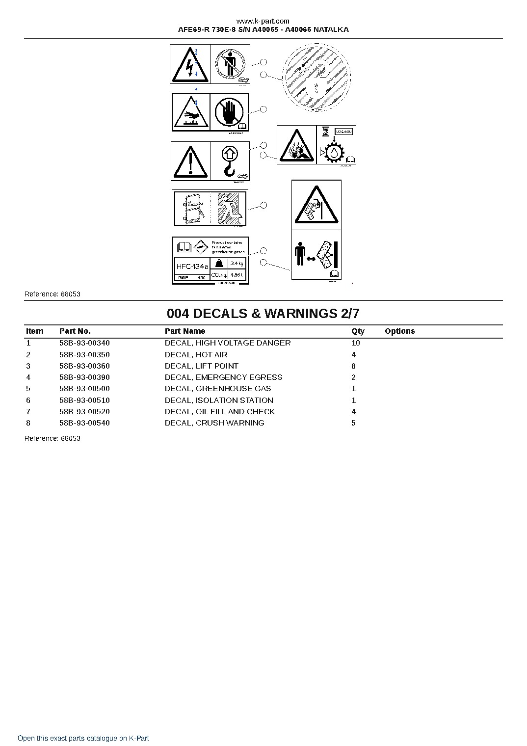 AFE69-R 730E-8 S/N A40065 – A40066  NATALKA – sample page 2