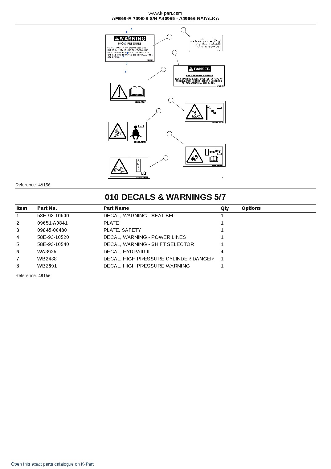 AFE69-R 730E-8 S/N A40065 – A40066  NATALKA – sample page 5
