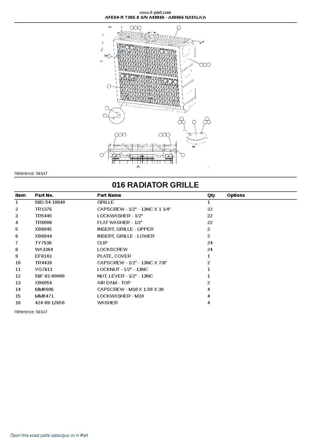 AFE69-R 730E-8 S/N A40065 – A40066  NATALKA – sample page 8