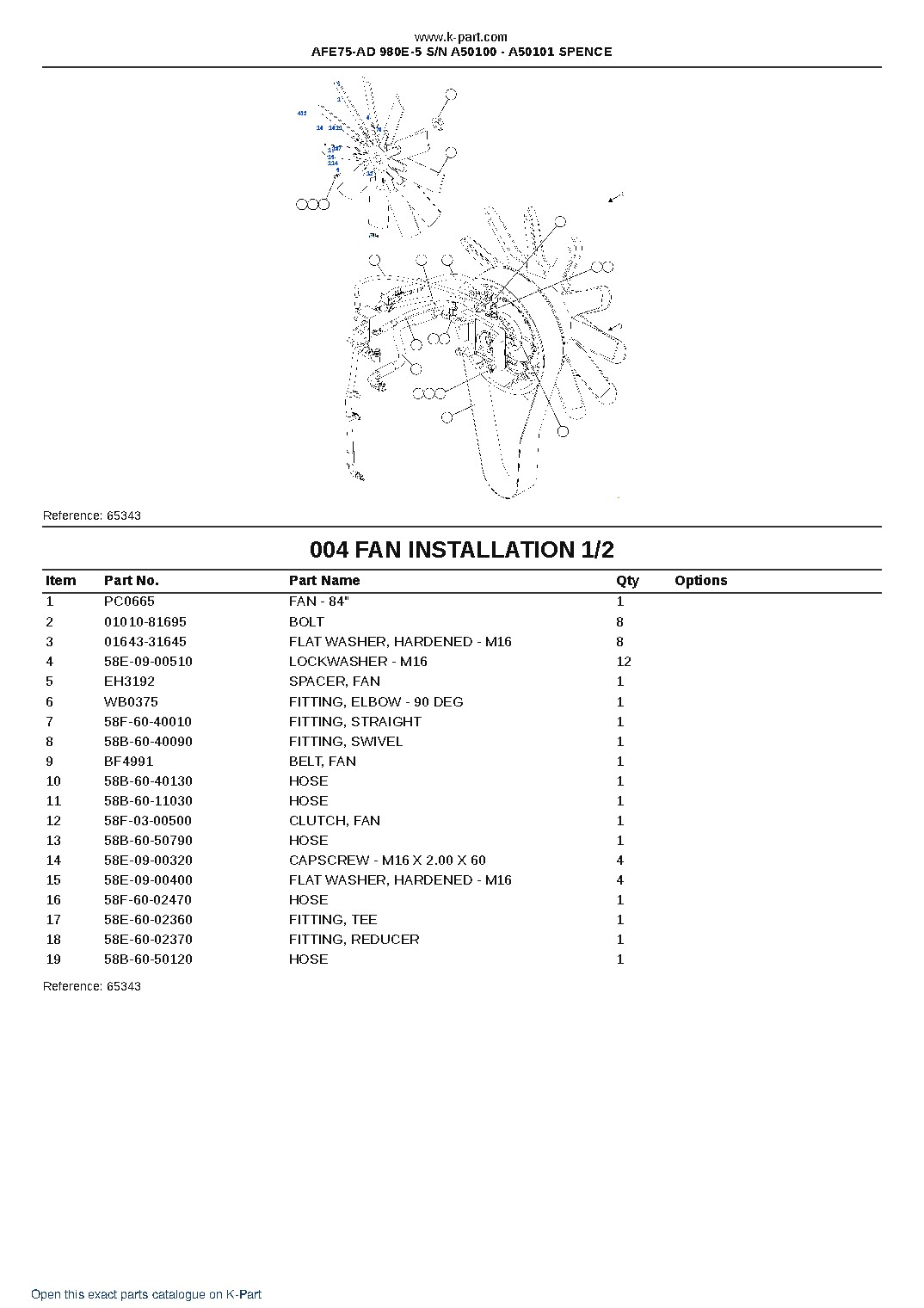 AFE75-AD 980E-5 S/N A50100 – A50101  SPENCE – sample page 2