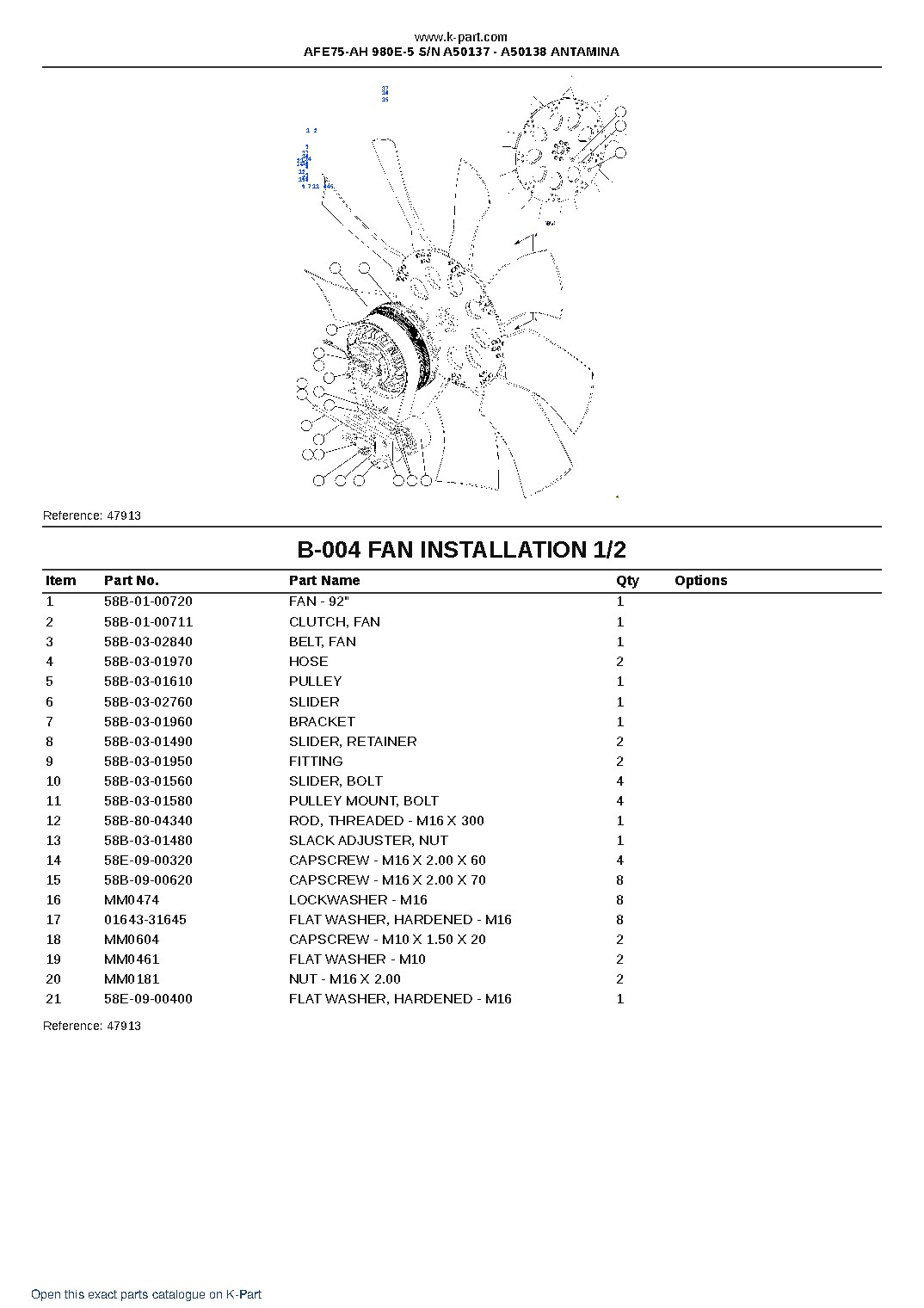 AFE75-AH 980E-5 S/N A50137 – A50138  ANTAMINA – sample page 2