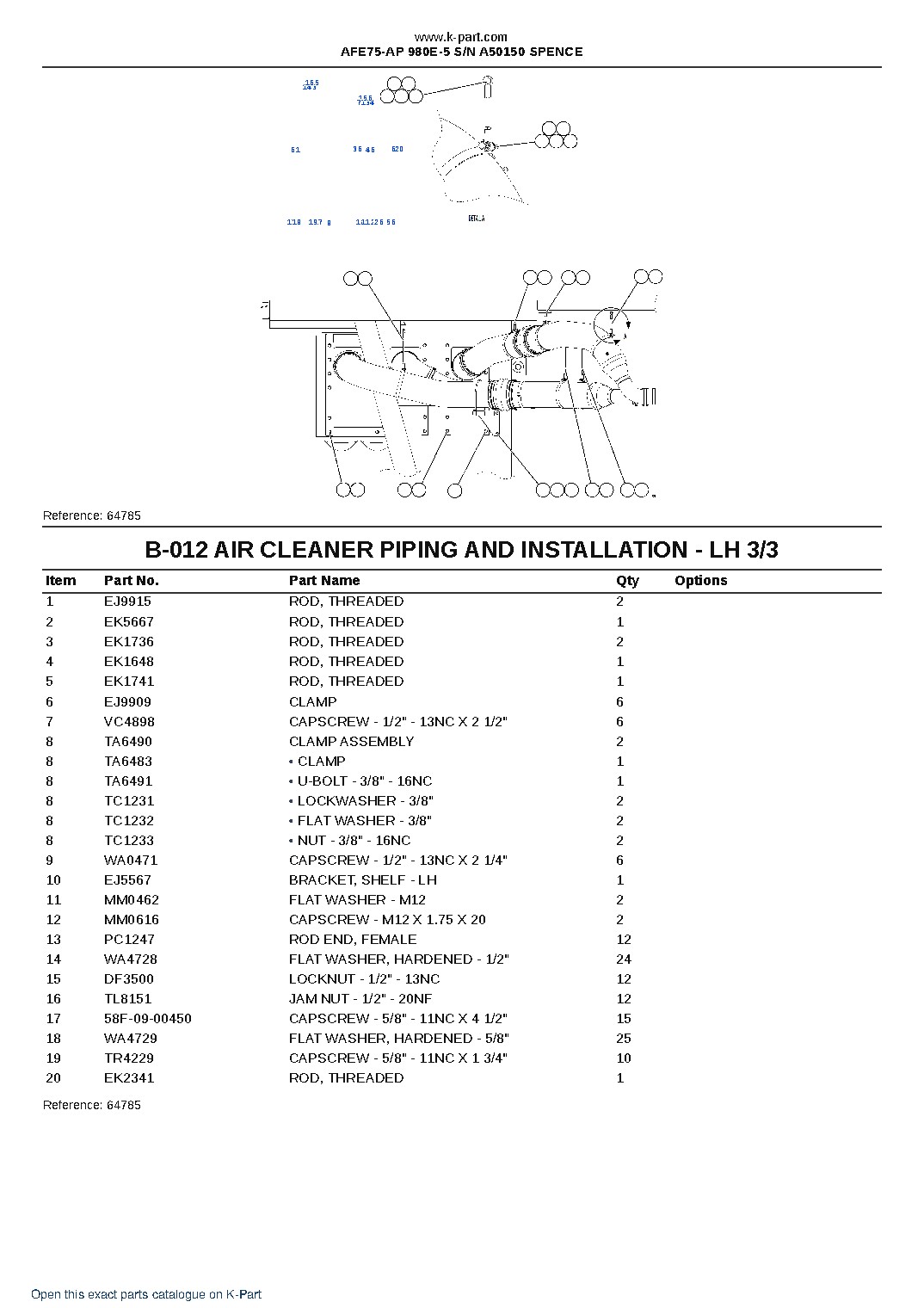 AFE75-AP 980E-5 S/N A50150  SPENCE – sample page 6