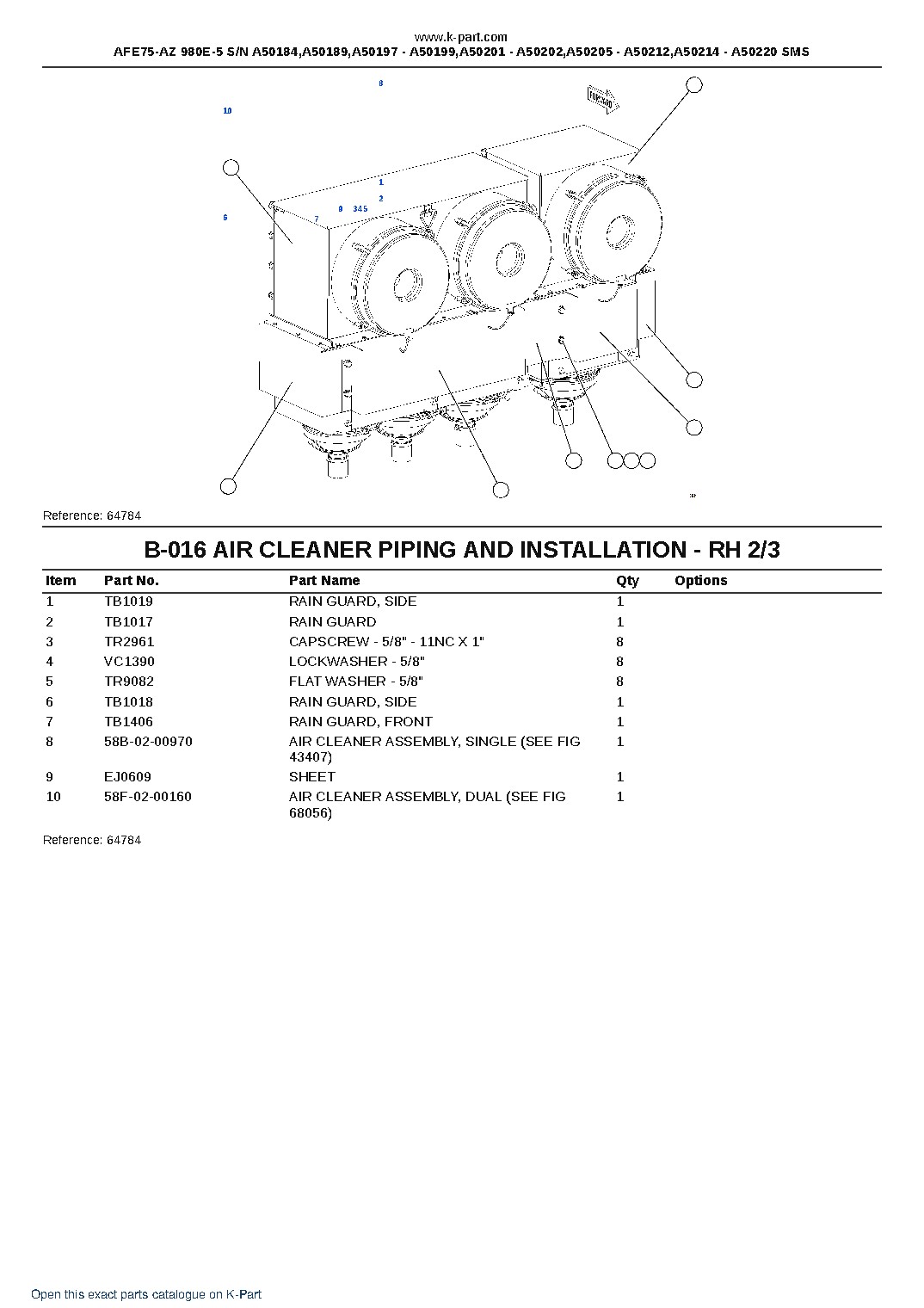 AFE75-AZ 980E-5 S/N A50184,A50189,A50197 – A50199,A50201 – A50202,A50205 – A50212,A50214 – A50220 SMS – sample page 8 AFE75-AZ 980E-5 S/N A50184,A50189,A50197 – A50199,A50201 – A50202,A50205 – A50212,A50214 – A50220 SMS – sample page 8