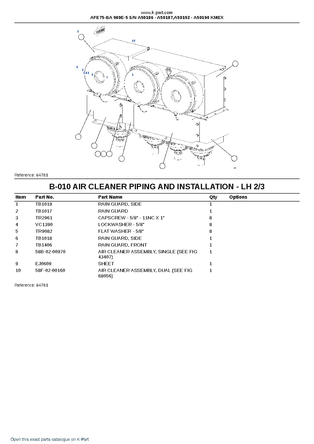 AFE75-BA 980E-5 S/N A50186 – A50187,A50192 – A50194 KMEX – sample page 5 AFE75-BA 980E-5 S/N A50186 – A50187,A50192 – A50194 KMEX – sample page 5