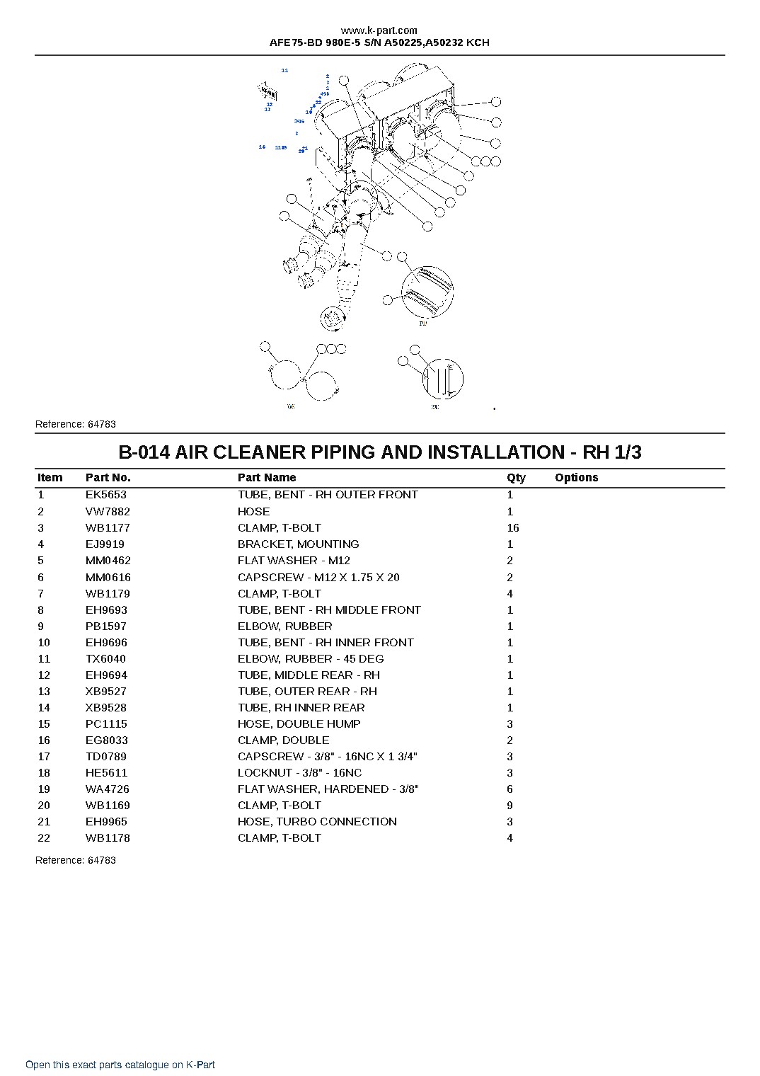 AFE75-BD 980E-5 S/N A50225,A50232 KCH – sample page 7 AFE75-BD 980E-5 S/N A50225,A50232 KCH – sample page 7