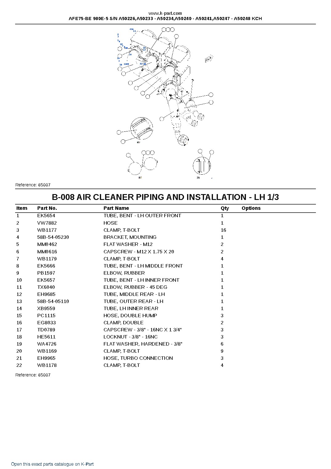 AFE75-BE 980E-5 S/N A50226,A50233 – A50234,A50240 – A50241,A50247 – A50248 KCH – sample page 4 AFE75-BE 980E-5 S/N A50226,A50233 – A50234,A50240 – A50241,A50247 – A50248 KCH – sample page 4