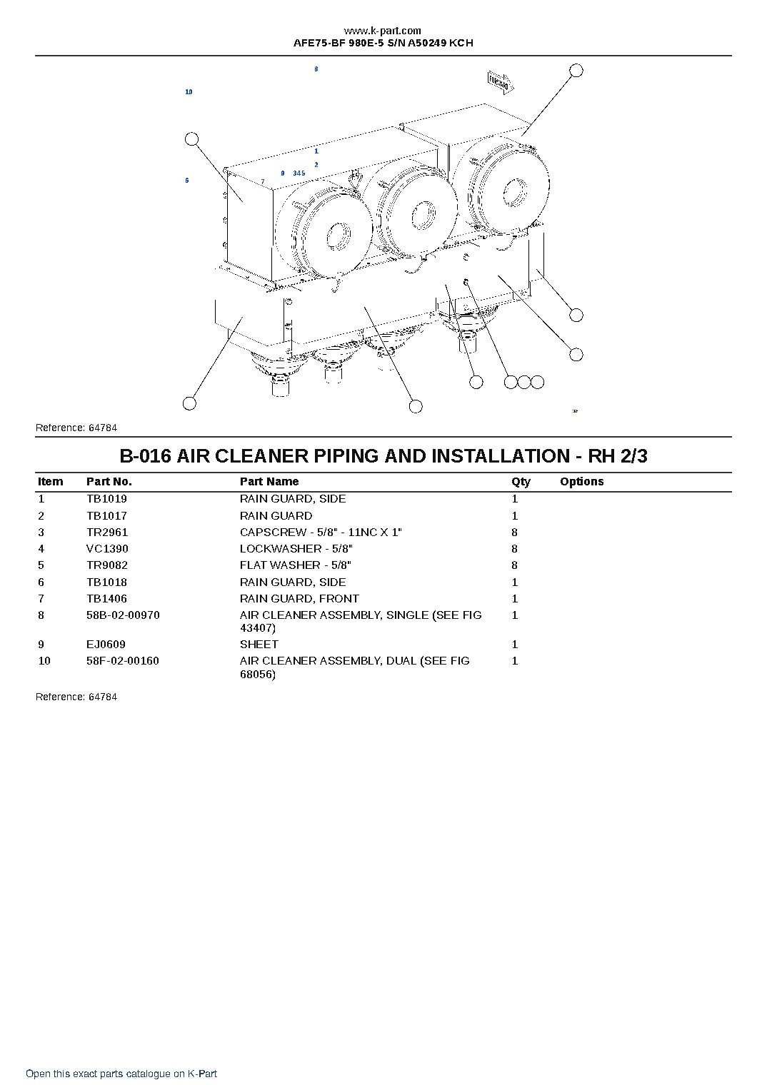 AFE75-BF 980E-5 S/N A50249 KCH – sample page 8 AFE75-BF 980E-5 S/N A50249 KCH – sample page 8