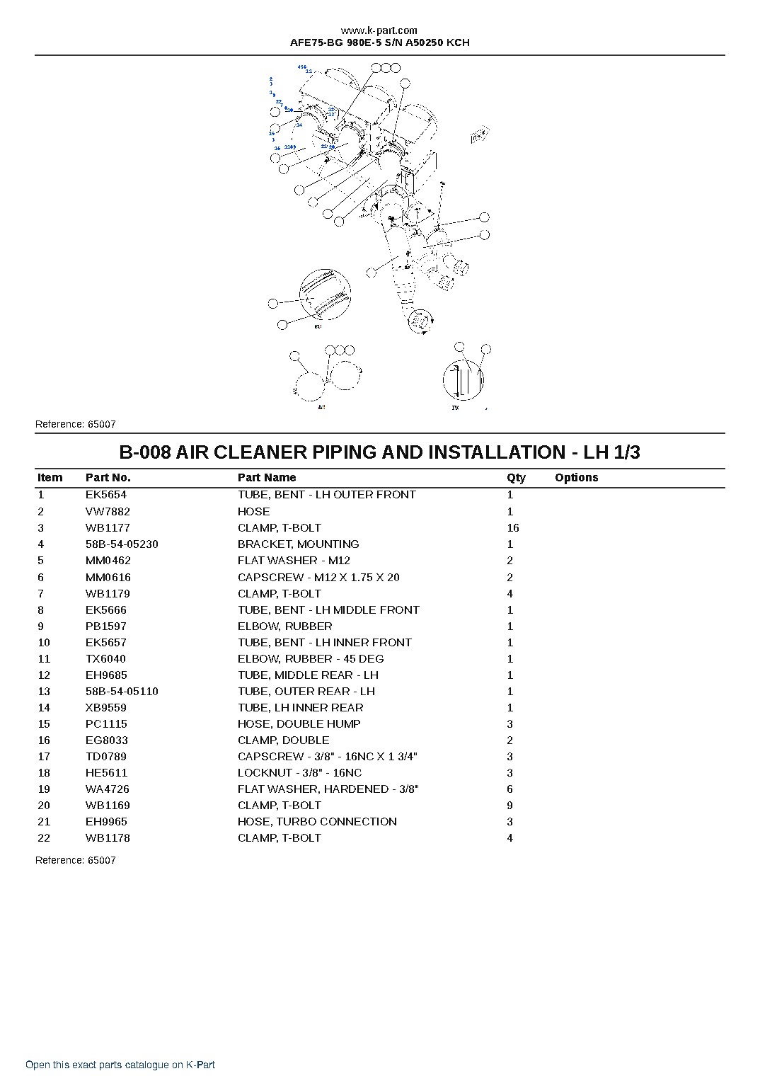 AFE75-BG 980E-5 S/N A50250  KCH – sample page 4