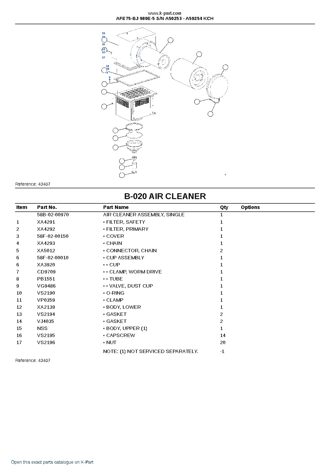 AFE75-BJ 980E-5 S/N A50253 – A50254 KCH – sample page 10 AFE75-BJ 980E-5 S/N A50253 – A50254 KCH – sample page 10