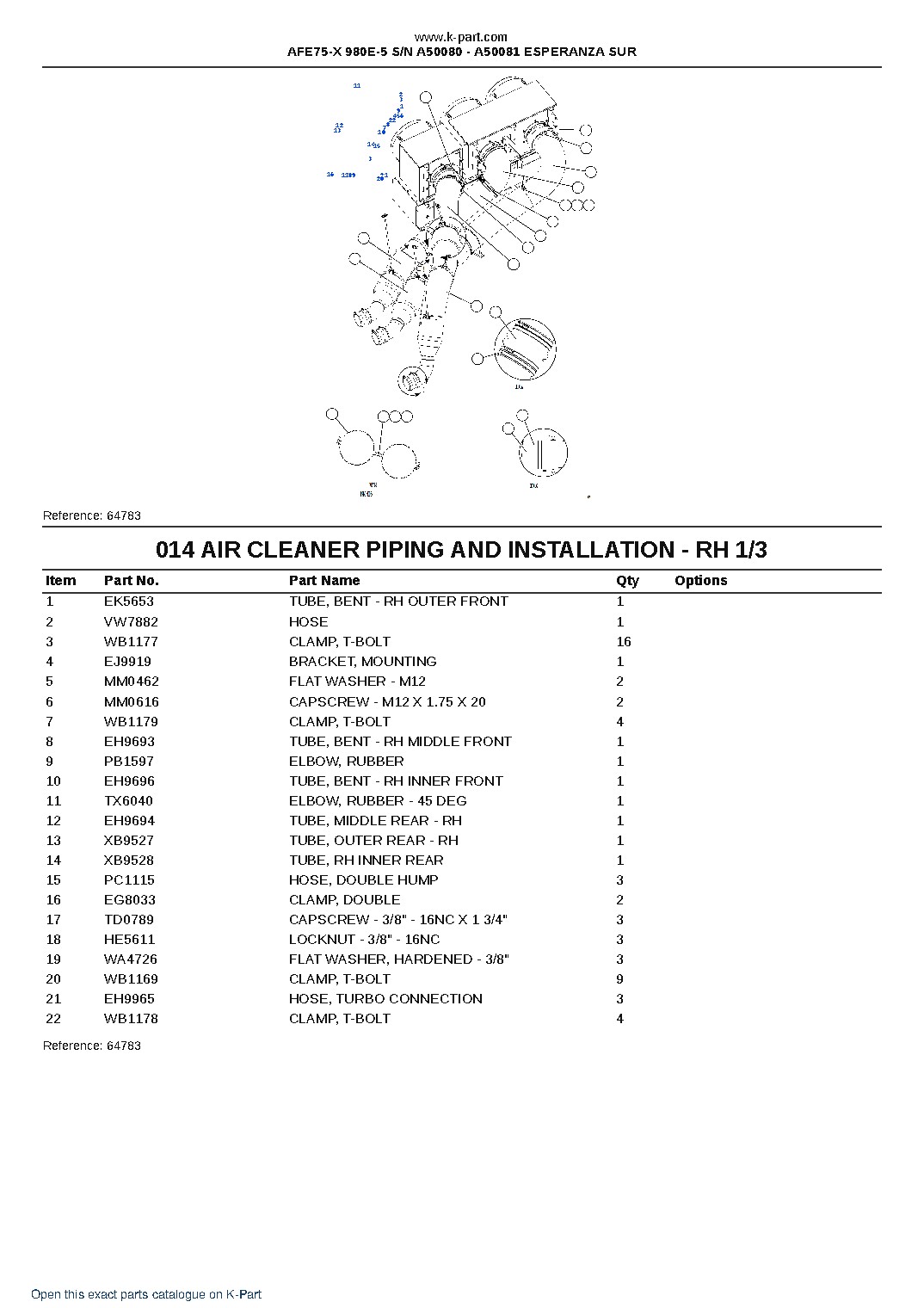 AFE75-X 980E-5 S/N A50080 – A50081 ESPERANZA SUR – sample page 7 AFE75-X 980E-5 S/N A50080 – A50081 ESPERANZA SUR – sample page 7