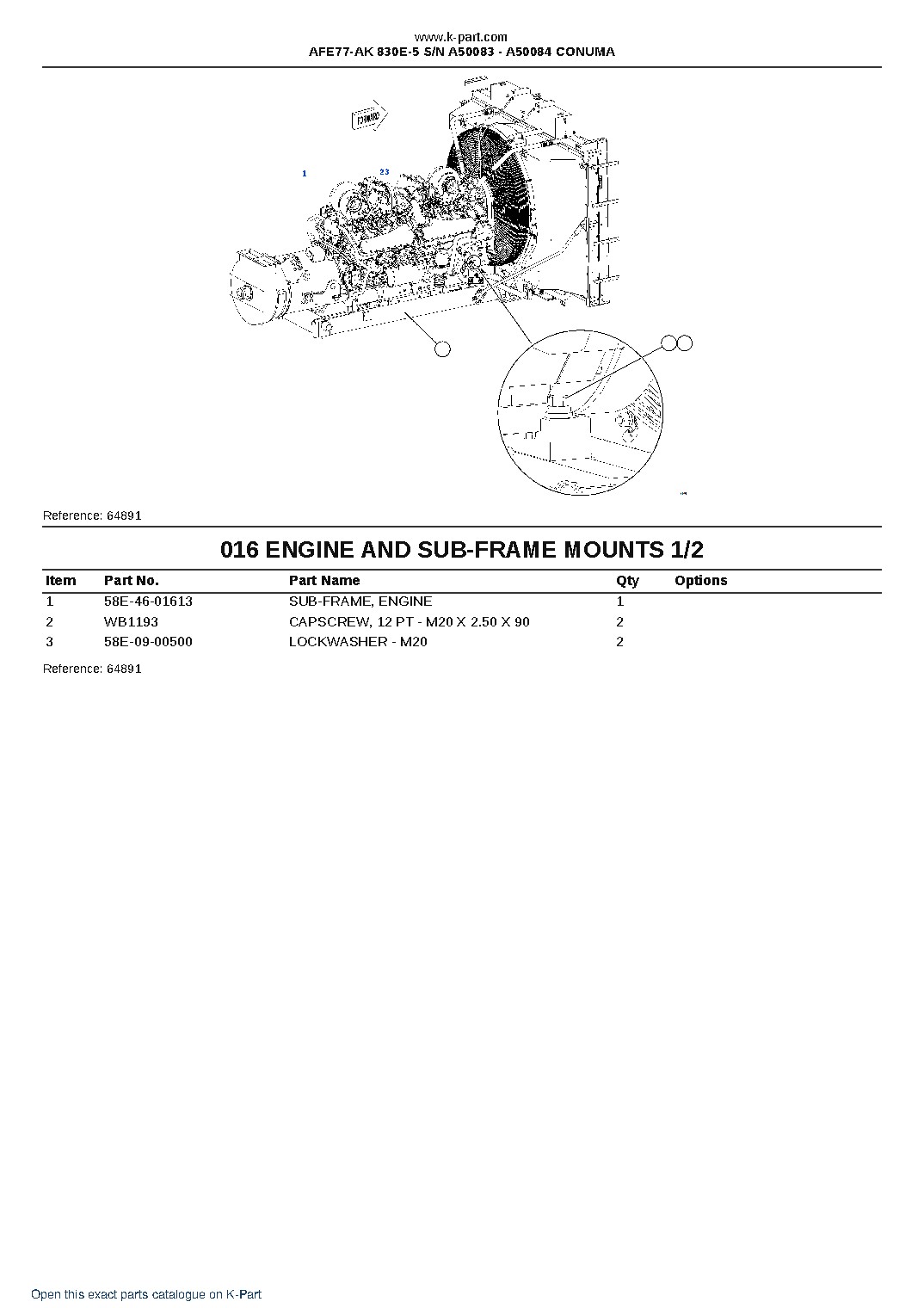 AFE77-AK 830E-5 S/N A50083 – A50084  CONUMA – sample page 9