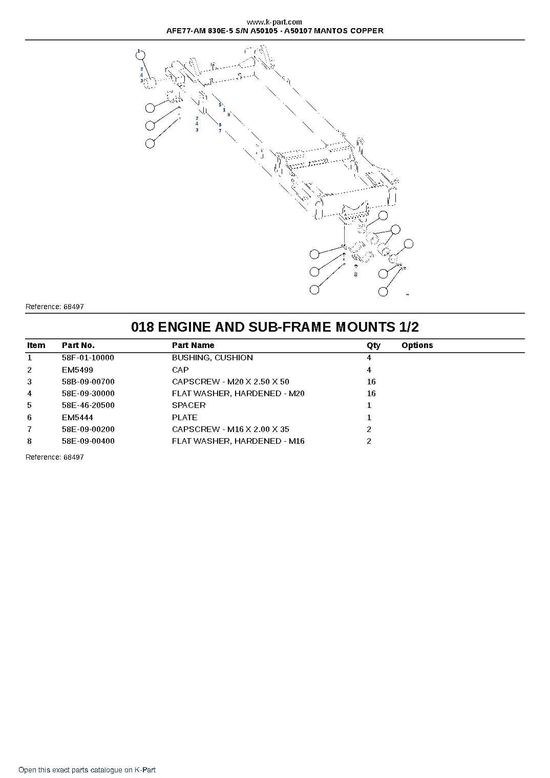 AFE77-AM 830E-5 S/N A50105 – A50107  MANTOS COPPER – sample page 9
