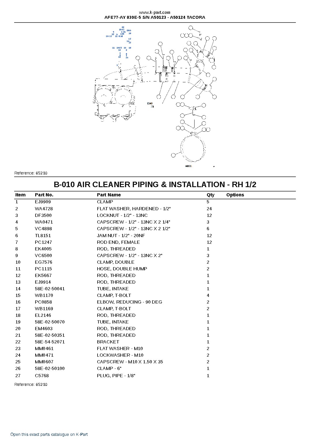 AFE77-AY 830E-5 S/N A50123 – A50124 TACORA – sample page 6 AFE77-AY 830E-5 S/N A50123 – A50124 TACORA – sample page 6