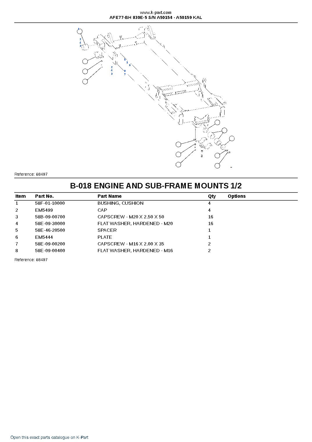 AFE77-BH 830E-5 S/N A50154 – A50159 KAL – sample page 10 AFE77-BH 830E-5 S/N A50154 – A50159 KAL – sample page 10