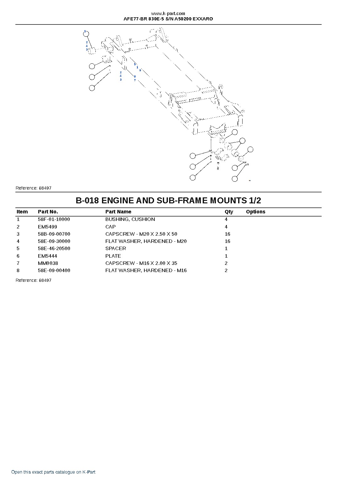 AFE77-BR 830E-5 S/N A50200  EXXARO – sample page 10