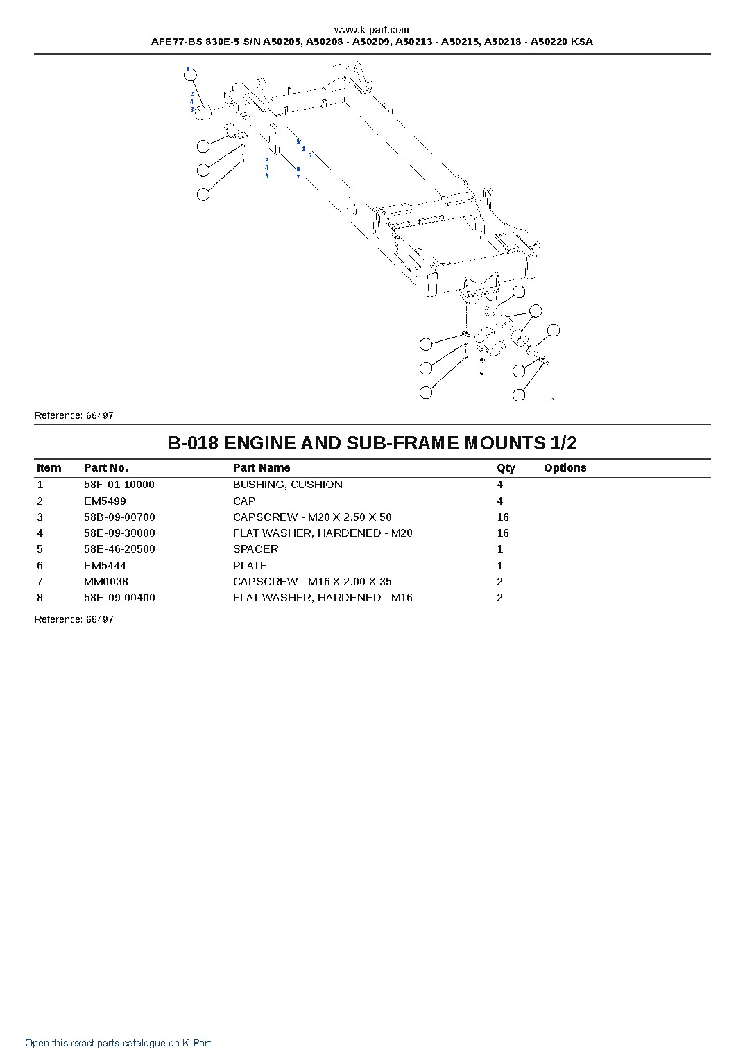 AFE77-BS 830E-5 S/N A50205, A50208 – A50209, A50213 – A50215, A50218 – A50220  KSA – sample page 10