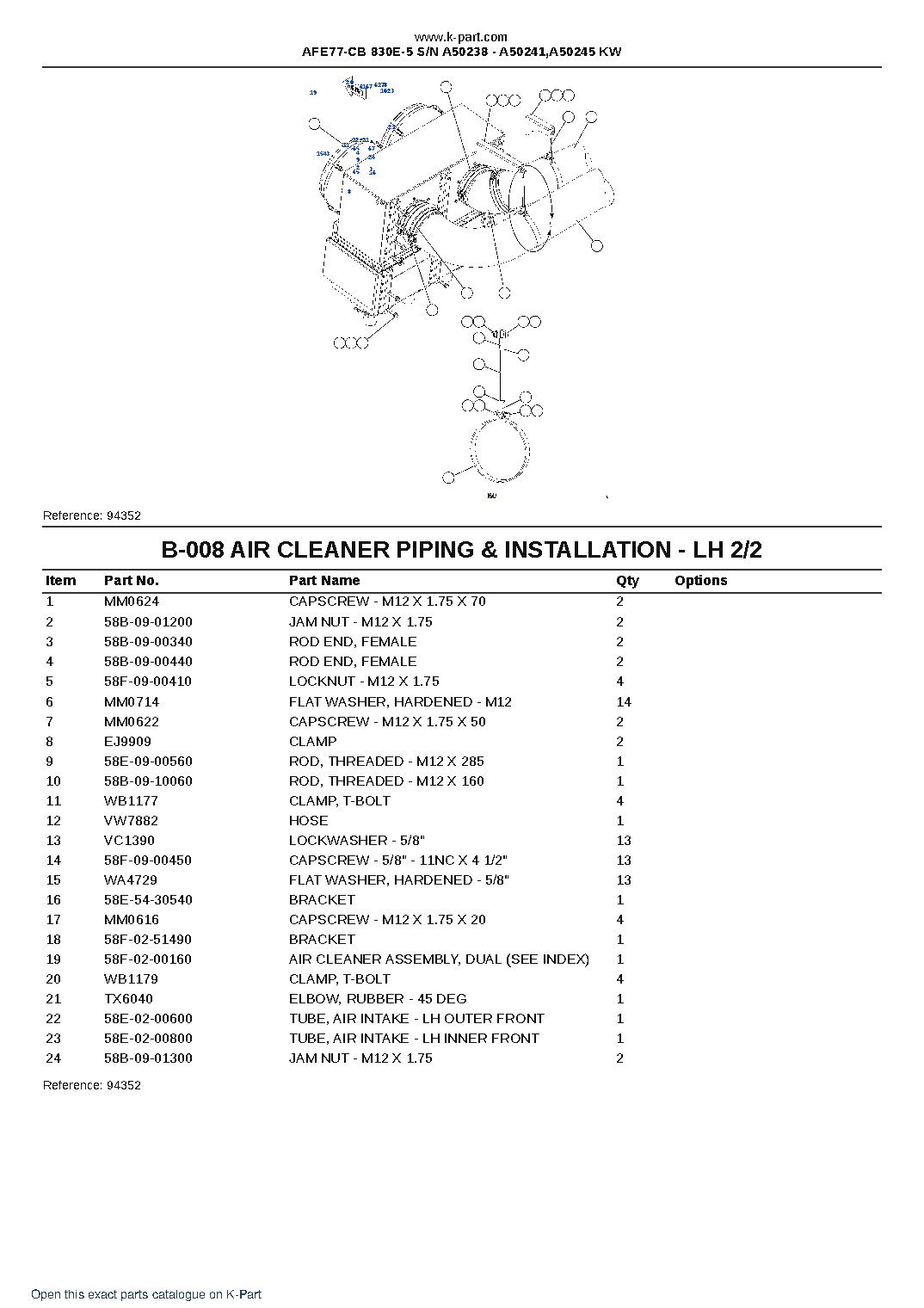 AFE77-CB 830E-5 S/N A50238 – A50241,A50245 KW – sample page 5 AFE77-CB 830E-5 S/N A50238 – A50241,A50245 KW – sample page 5