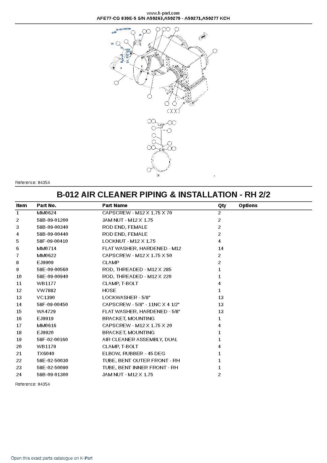 AFE77-CG 830E-5 S/N A50263,A50270 – A50271,A50277 KCH – sample page 8 AFE77-CG 830E-5 S/N A50263,A50270 – A50271,A50277 KCH – sample page 8