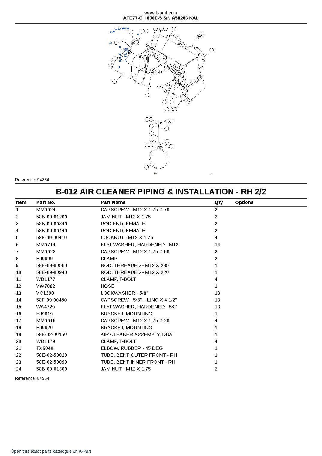 AFE77-CH 830E-5 S/N A50268 KAL – sample page 8 AFE77-CH 830E-5 S/N A50268 KAL – sample page 8