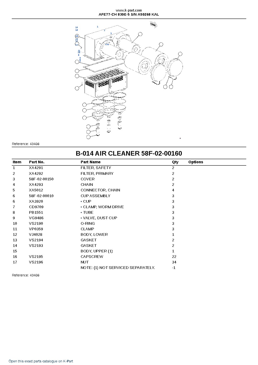AFE77-CH 830E-5 S/N A50268 KAL – sample page 9 AFE77-CH 830E-5 S/N A50268 KAL – sample page 9