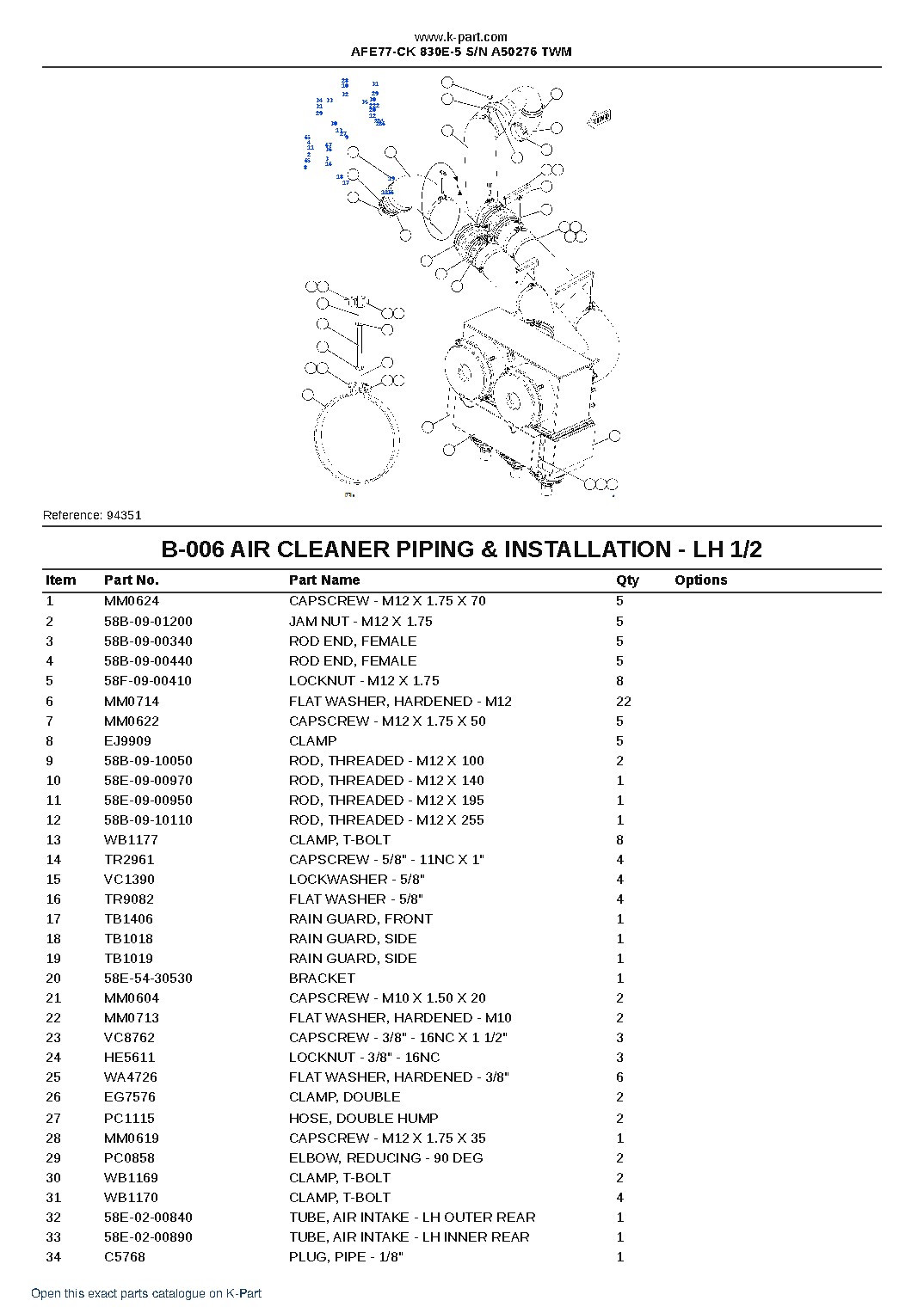 AFE77-CK 830E-5 S/N A50276 TWM – sample page 3 AFE77-CK 830E-5 S/N A50276 TWM – sample page 3