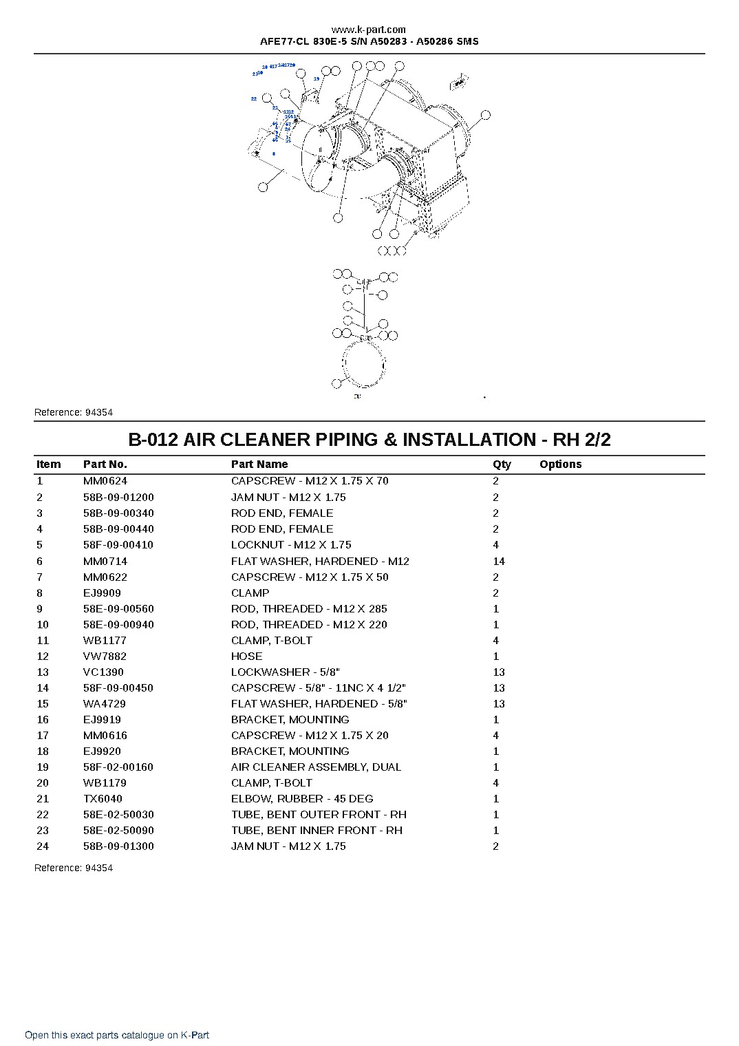 AFE77-CL 830E-5 S/N A50283 – A50286 SMS – sample page 8 AFE77-CL 830E-5 S/N A50283 – A50286 SMS – sample page 8