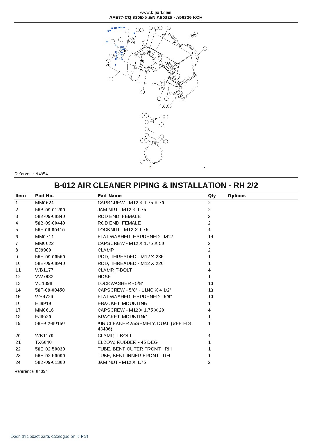 AFE77-CQ 830E-5 S/N A50325 – A50326 KCH – sample page 8 AFE77-CQ 830E-5 S/N A50325 – A50326 KCH – sample page 8