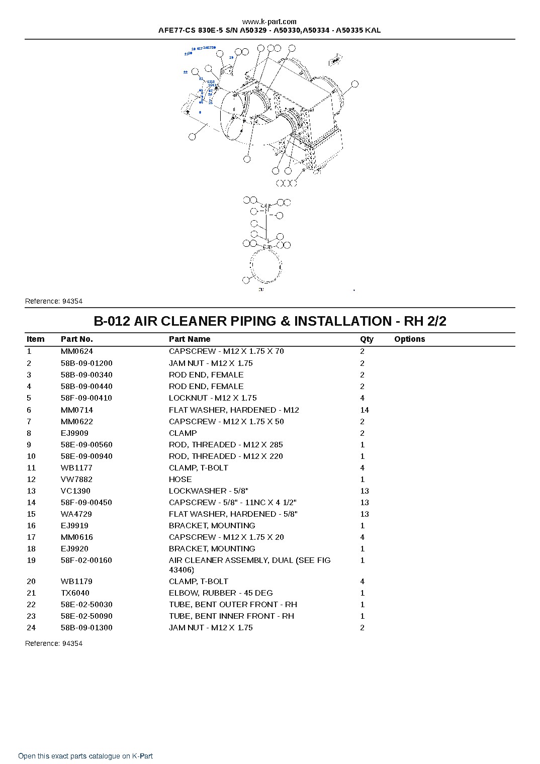 AFE77-CS 830E-5 S/N A50329 – A50330,A50334 – A50335 KAL – sample page 8 AFE77-CS 830E-5 S/N A50329 – A50330,A50334 – A50335 KAL – sample page 8