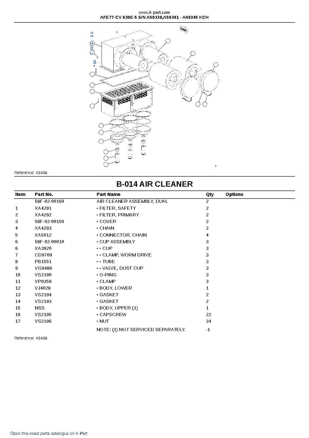 AFE77-CV 830E-5 S/N A50338,A50341 – A40345 KCH – sample page 9 AFE77-CV 830E-5 S/N A50338,A50341 – A40345 KCH – sample page 9