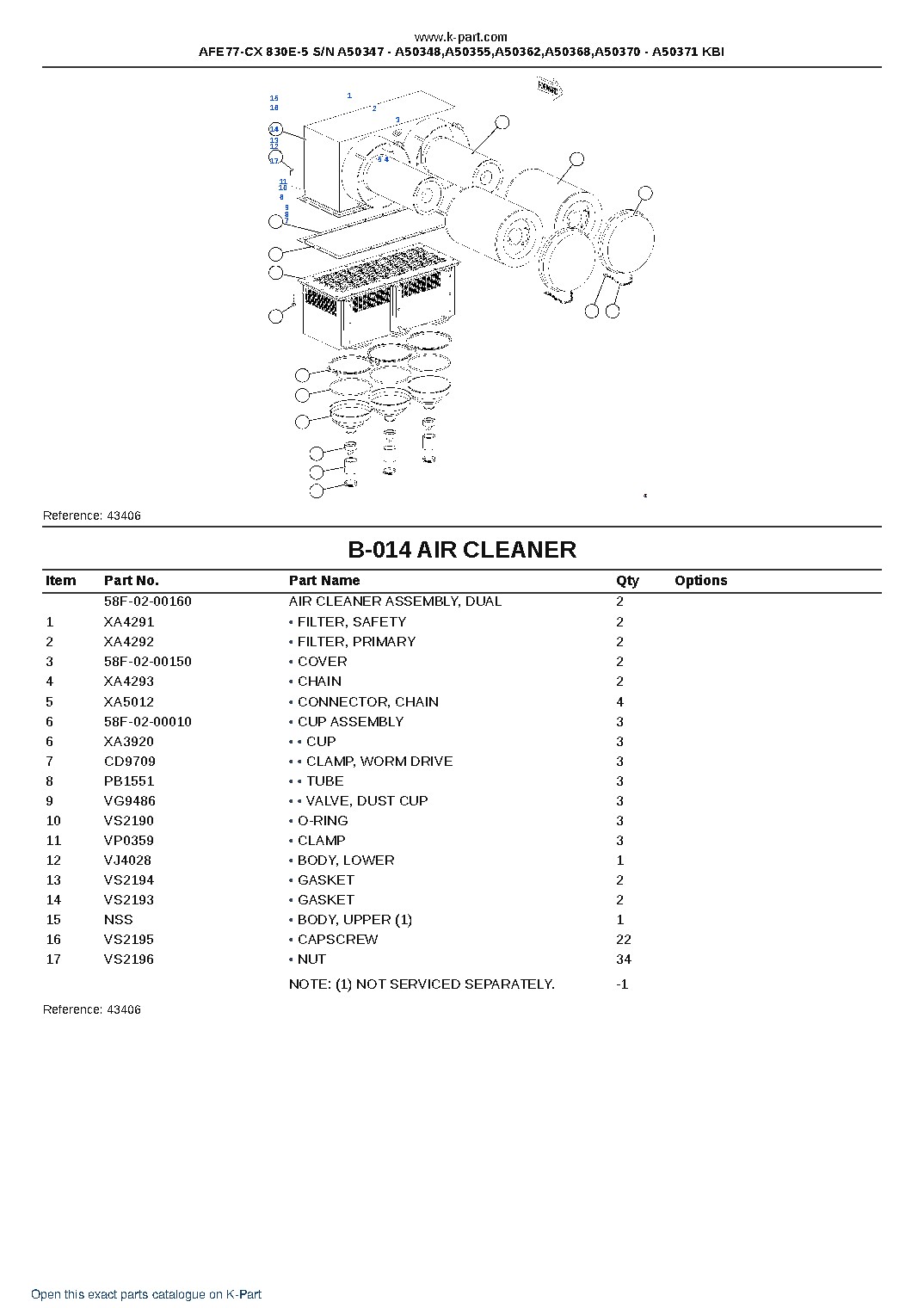 AFE77-CX 830E-5 S/N A50347 – A50348,A50355,A50362,A50368,A50370 – A50371 KBI – sample page 9 AFE77-CX 830E-5 S/N A50347 – A50348,A50355,A50362,A50368,A50370 – A50371 KBI – sample page 9