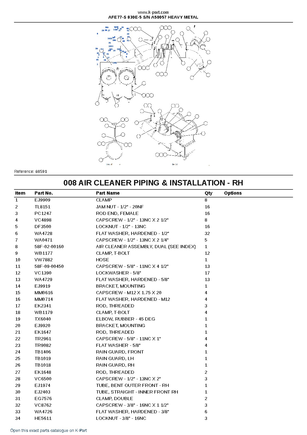 AFE77-S 830E-5 S/N A50057 HEAVY METAL – sample page 5 AFE77-S 830E-5 S/N A50057 HEAVY METAL – sample page 5