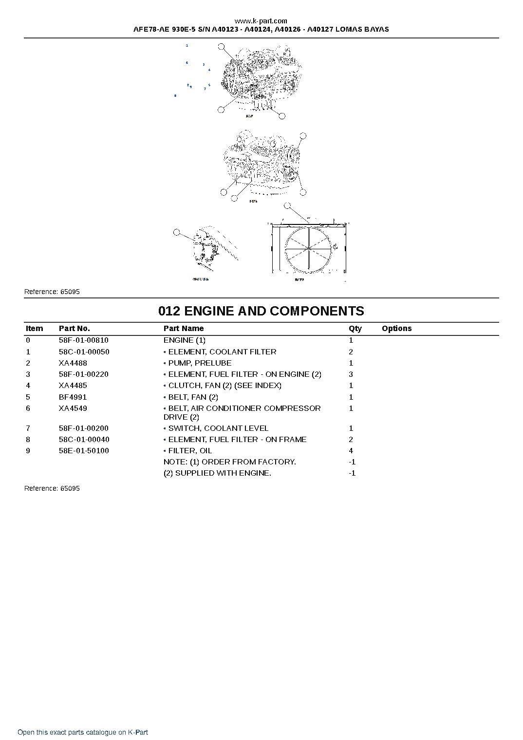 AFE78-AE 930E-5 S/N A40123 – A40124, A40126 – A40127 LOMAS BAYAS – sample page 6 AFE78-AE 930E-5 S/N A40123 – A40124, A40126 – A40127 LOMAS BAYAS – sample page 6