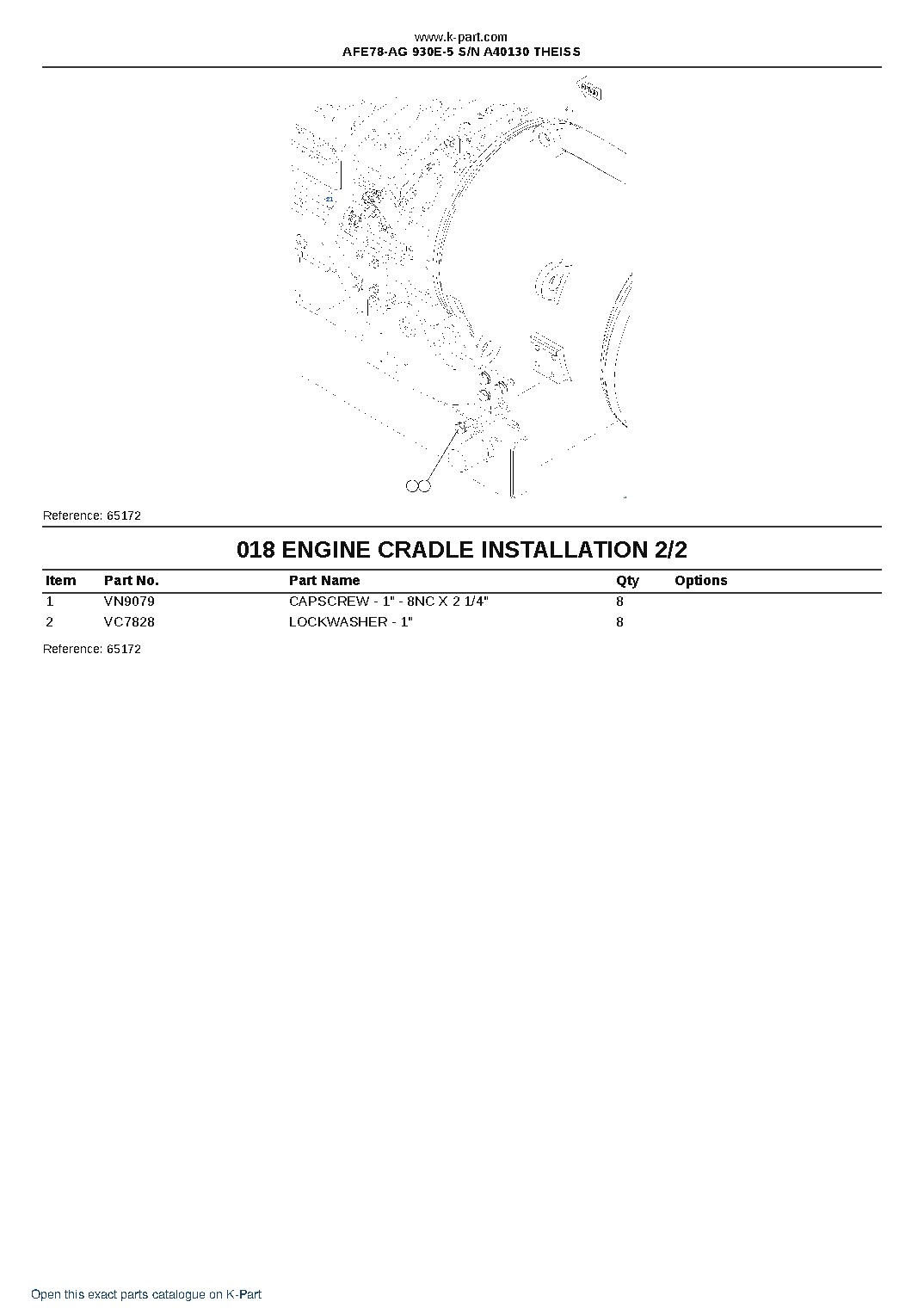 AFE78-AG 930E-5 S/N A40130  THEISS – sample page 9