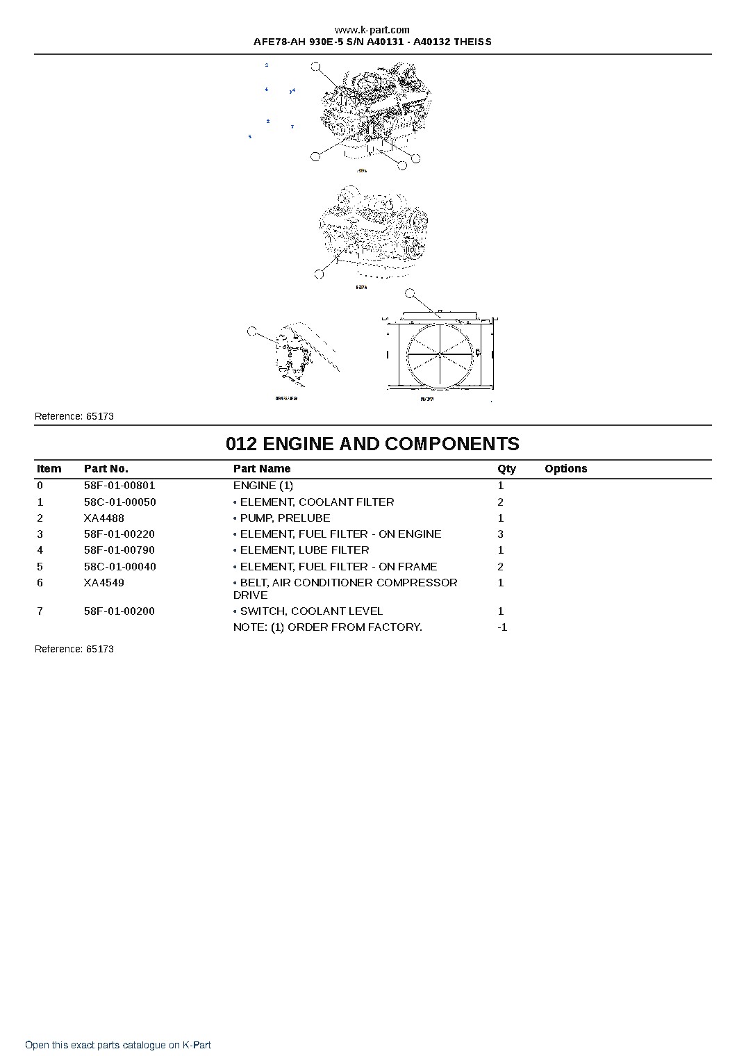 AFE78-AH 930E-5 S/N A40131 – A40132  THEISS – sample page 6