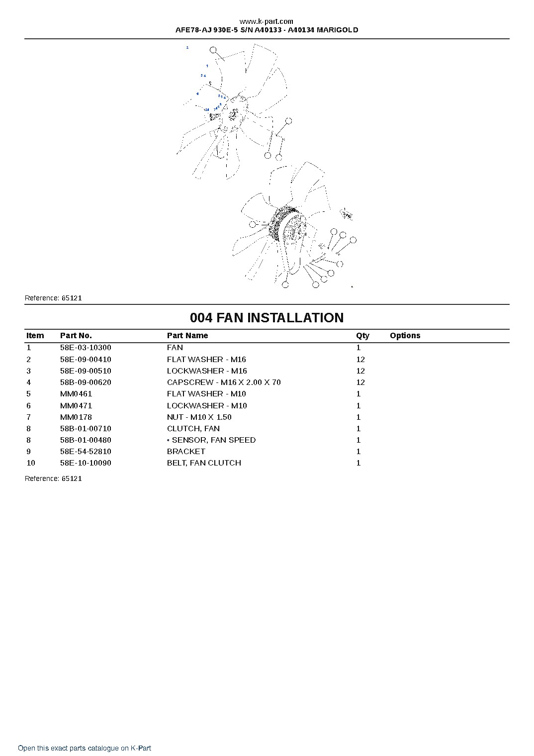 AFE78-AJ 930E-5 S/N A40133 – A40134 MARIGOLD – sample page 2 AFE78-AJ 930E-5 S/N A40133 – A40134 MARIGOLD – sample page 2