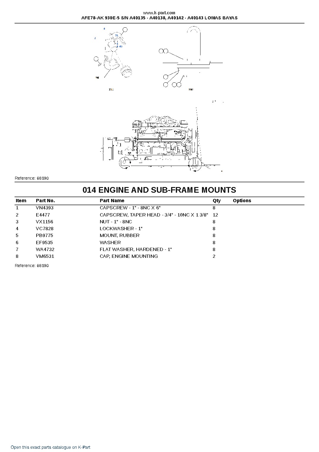 AFE78-AK 930E-5 S/N A40135 – A40138, A40142 – A40143  LOMAS BAYAS – sample page 7