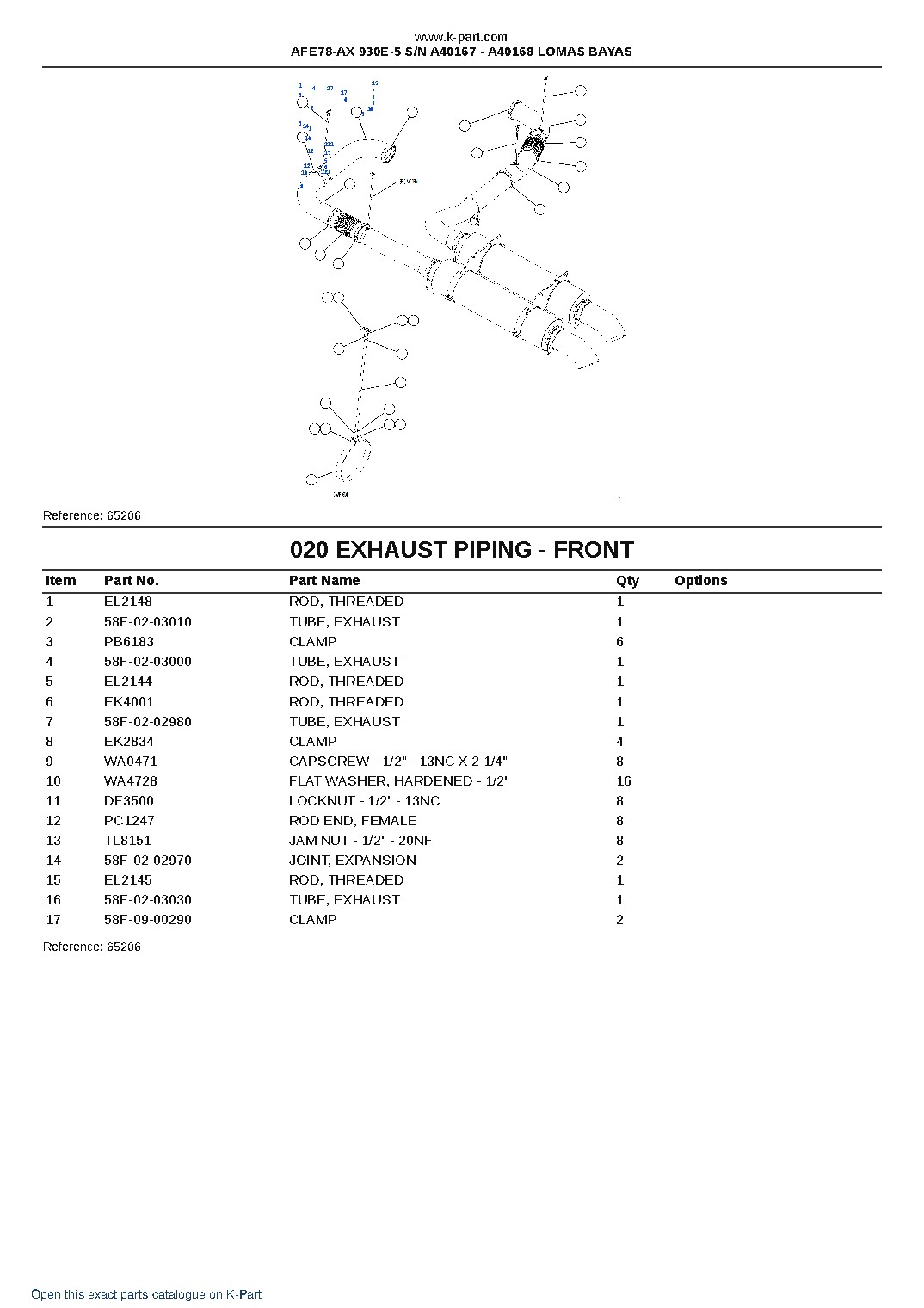 AFE78-AX 930E-5 S/N A40167 – A40168 LOMAS BAYAS – sample page 10 AFE78-AX 930E-5 S/N A40167 – A40168 LOMAS BAYAS – sample page 10
