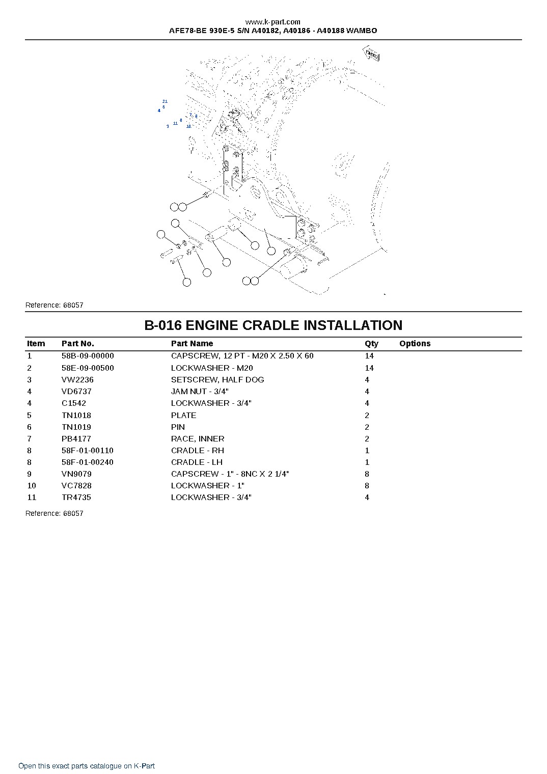 AFE78-BE 930E-5 S/N A40182, A40186 – A40188 WAMBO – sample page 10 AFE78-BE 930E-5 S/N A40182, A40186 – A40188 WAMBO – sample page 10