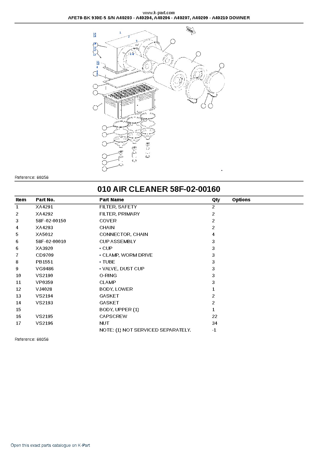 AFE78-BK 930E-5 S/N A40203 – A40204, A40206 – A40207, A40209 – A40210 DOWNER – sample page 5 AFE78-BK 930E-5 S/N A40203 – A40204, A40206 – A40207, A40209 – A40210 DOWNER – sample page 5