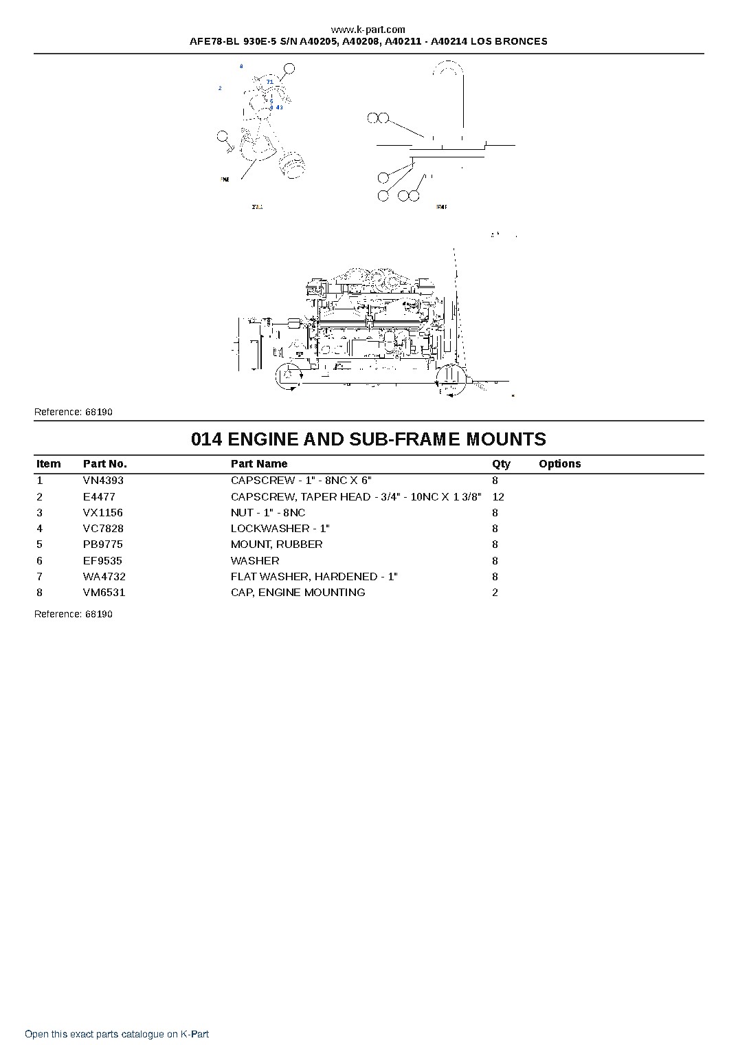 AFE78-BL 930E-5 S/N A40205, A40208, A40211 – A40214 LOS BRONCES – sample page 7 AFE78-BL 930E-5 S/N A40205, A40208, A40211 – A40214 LOS BRONCES – sample page 7