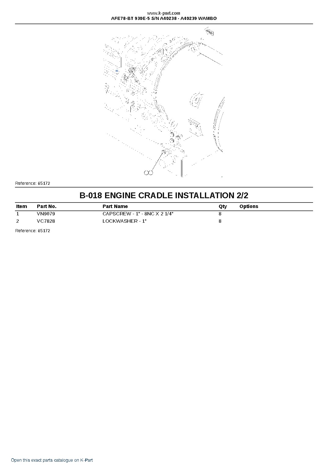 AFE78-BT 930E-5 S/N A40238 – A40239 WAMBO – sample page 9 AFE78-BT 930E-5 S/N A40238 – A40239 WAMBO – sample page 9